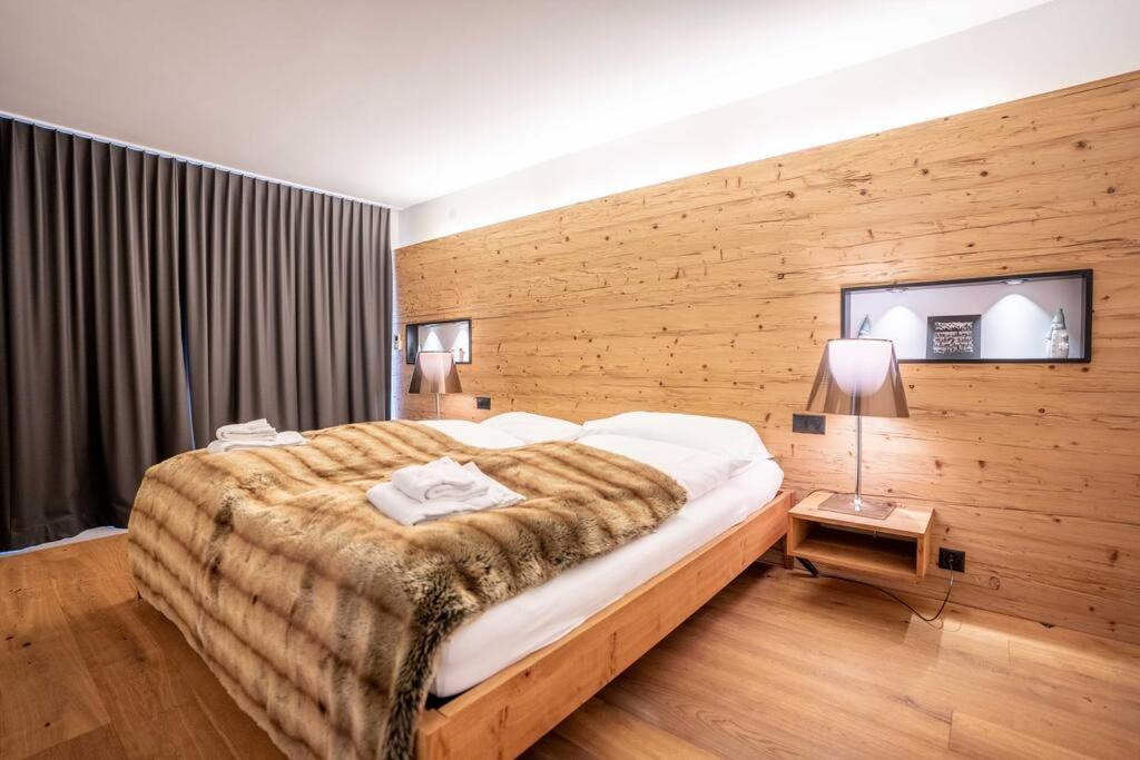 Moderne Wohnung Mit Ausblick Und Viel Sonne เซอร์แมท ภายนอก รูปภาพ